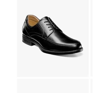 Florsheim Midtown Moc Ox Black Leather‎ Dress Shoes Mens 11.5 D NEW